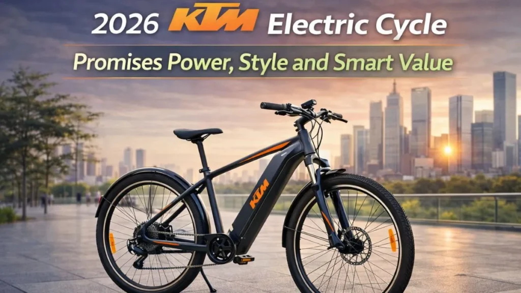 2026 KTM Electric Cycle